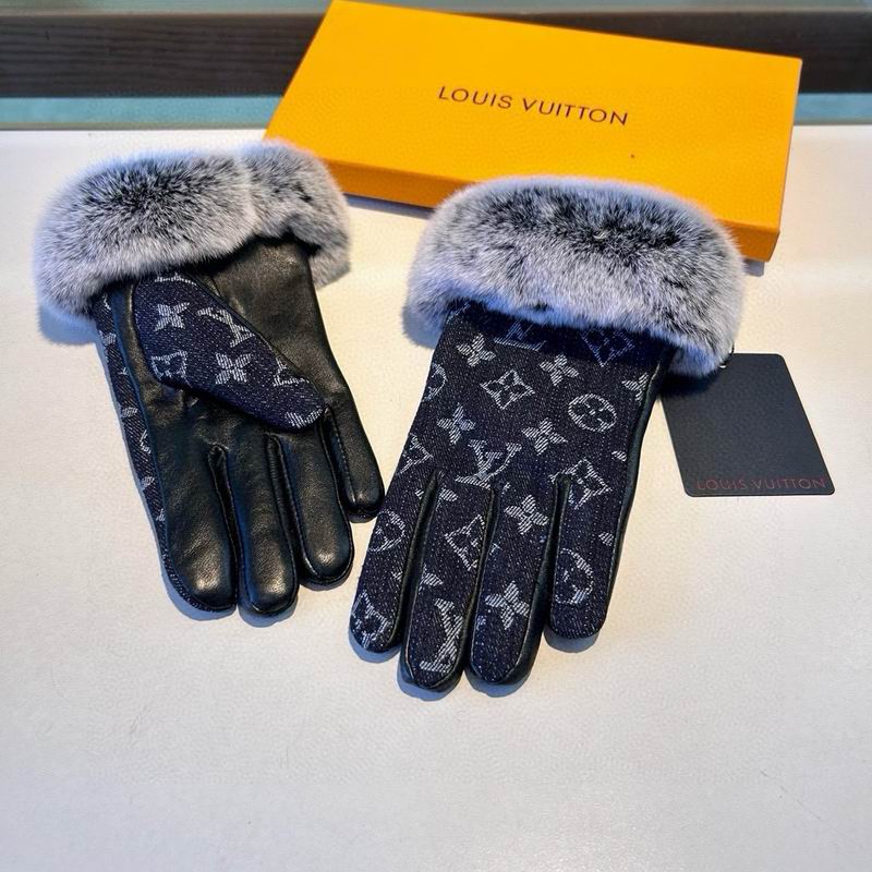 LV Gloves M L 091049
